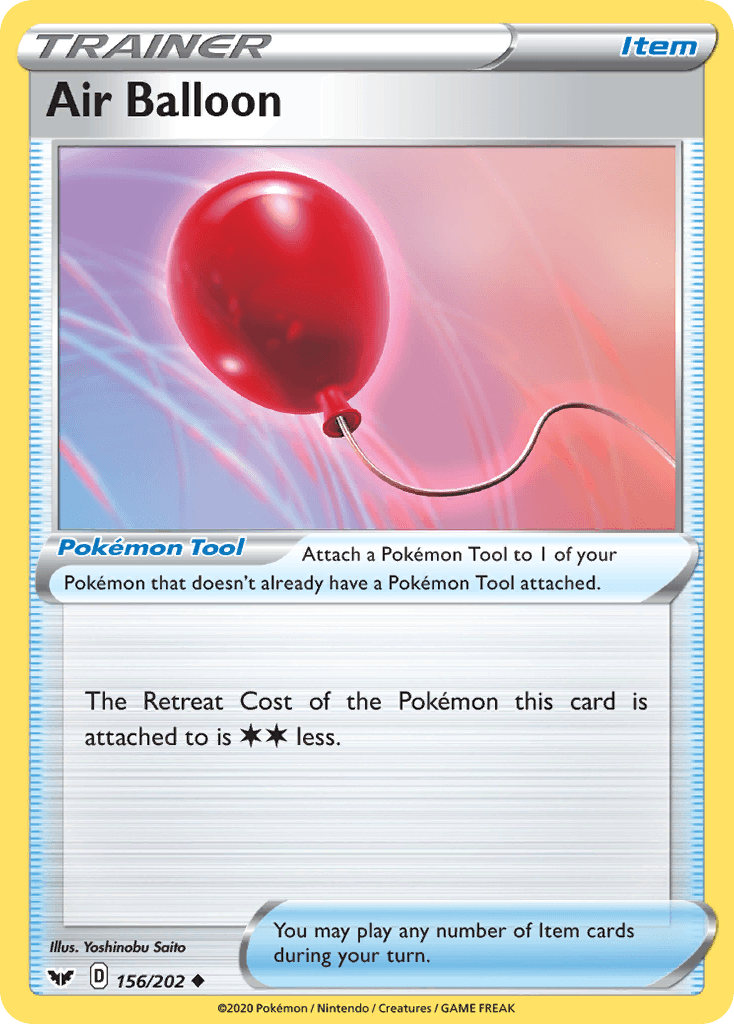 Air Balloon — Prize Pack Series Cards Pokémon TCG card by Yoshinobu Saito