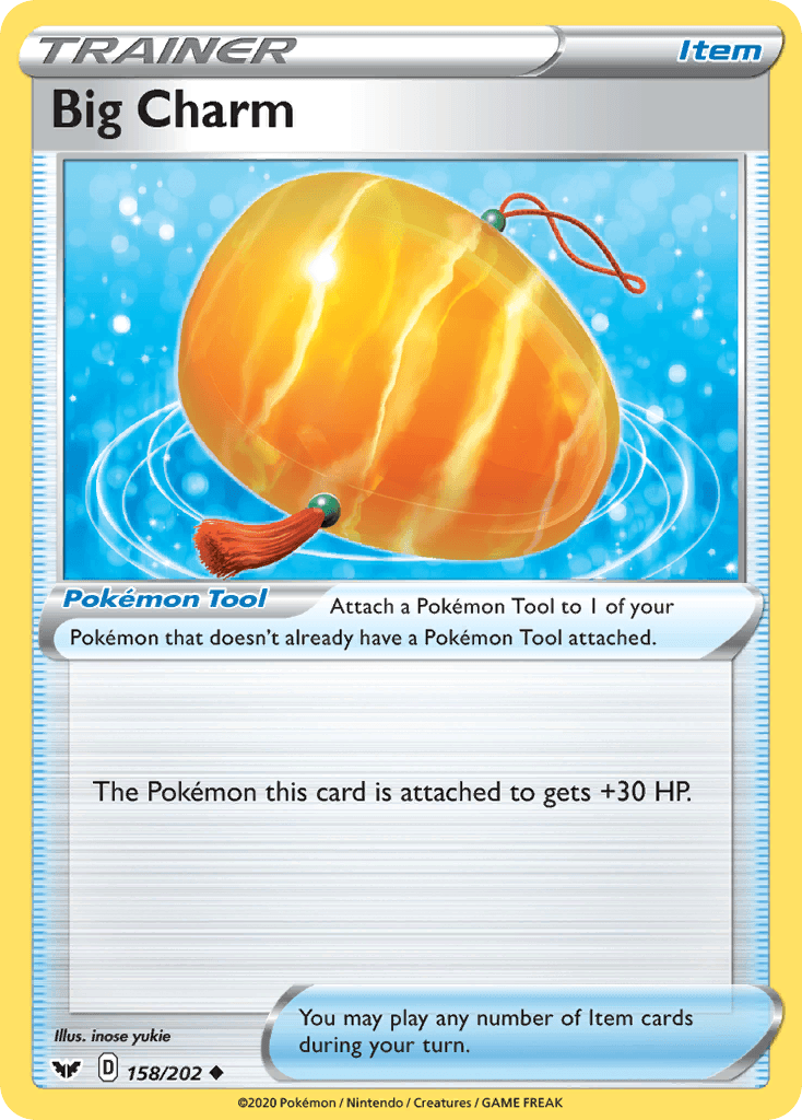 Big Charm — Prize Pack Series Cards Pokémon TCG card by inose yukie