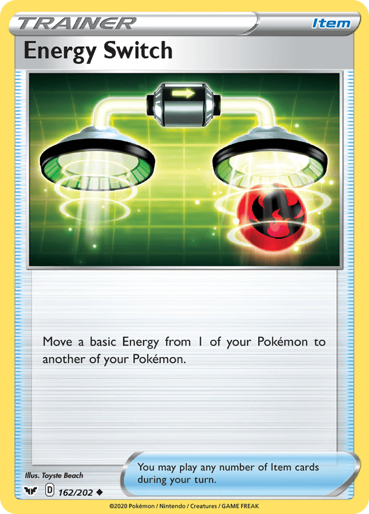 Energy Switch — Prize Pack Series Cards Pokémon TCG card by Toyste Beach