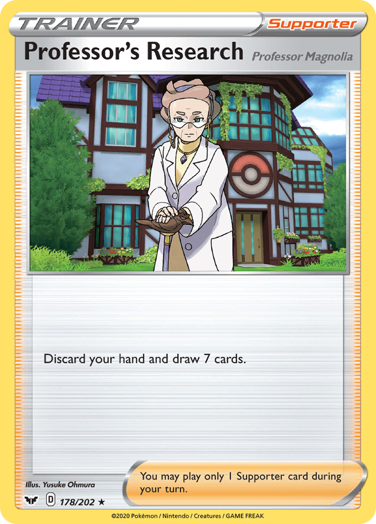 Professor's Research — SWSH01: Sword & Shield Base Set