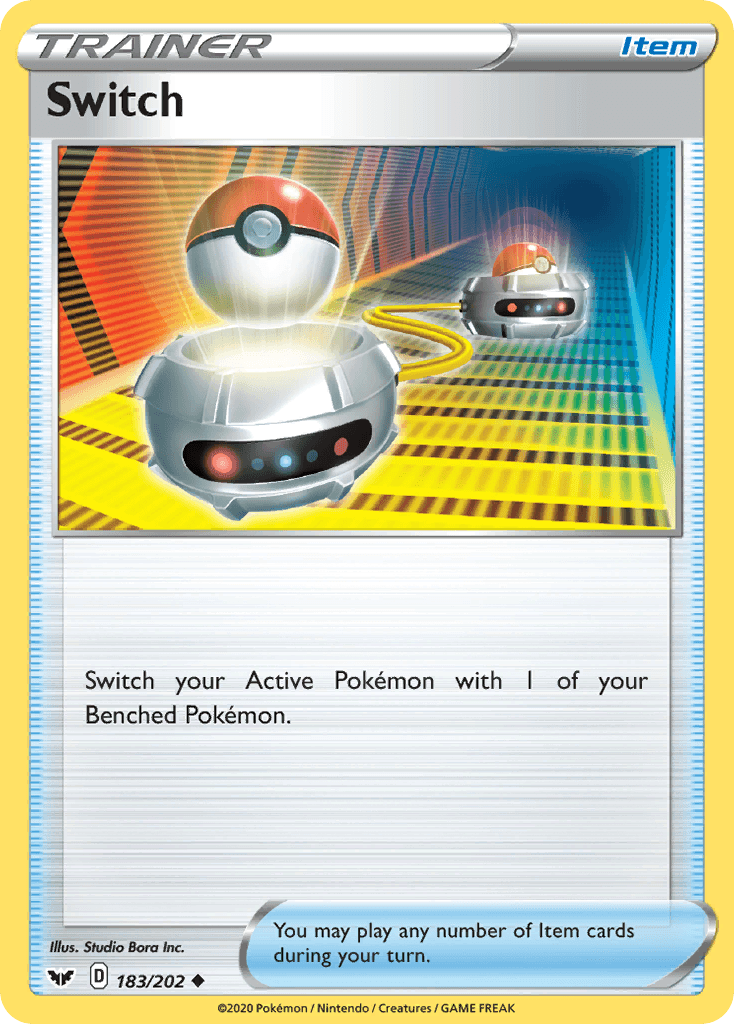 Switch - 183/202 — Prize Pack Series Cards Pokémon TCG card by Studio Bora Inc.
