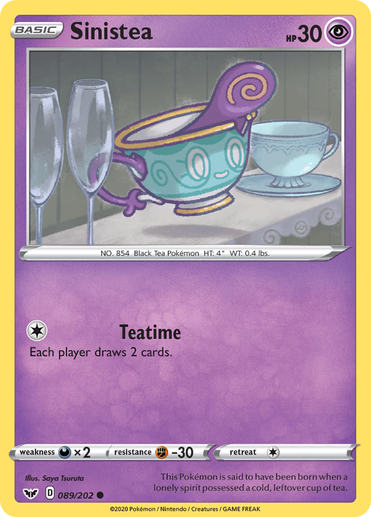 Sinistea — Pokémon TCG card