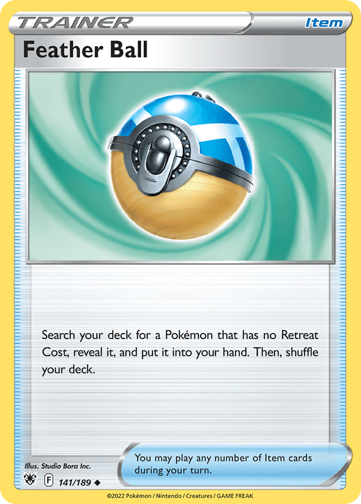 Feather Ball — Prize Pack Series Cards Pokémon TCG card by Studio Bora Inc.