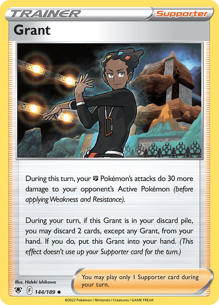 Grant — Prize Pack Series Cards Pokémon TCG card by Hideki Ishikawa