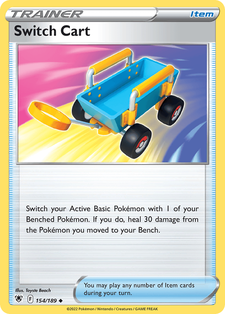 Switch Cart — Prize Pack Series Cards Pokémon TCG card by Toyste Beach