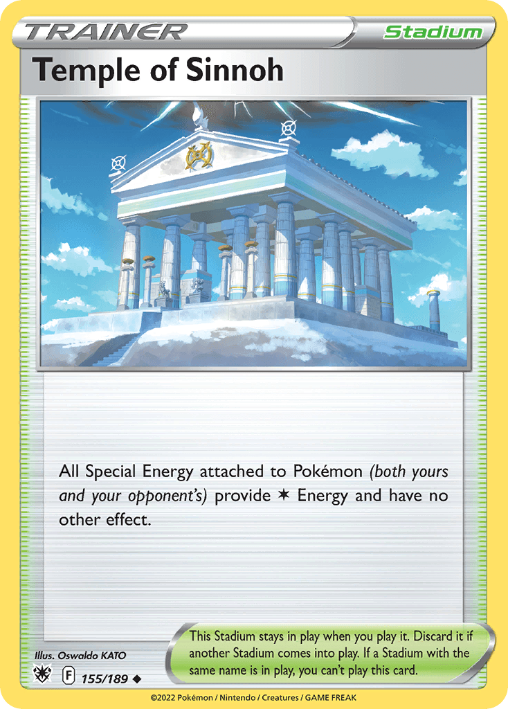 Temple of Sinnoh — Prize Pack Series Cards Pokémon TCG card by Oswaldo KATO