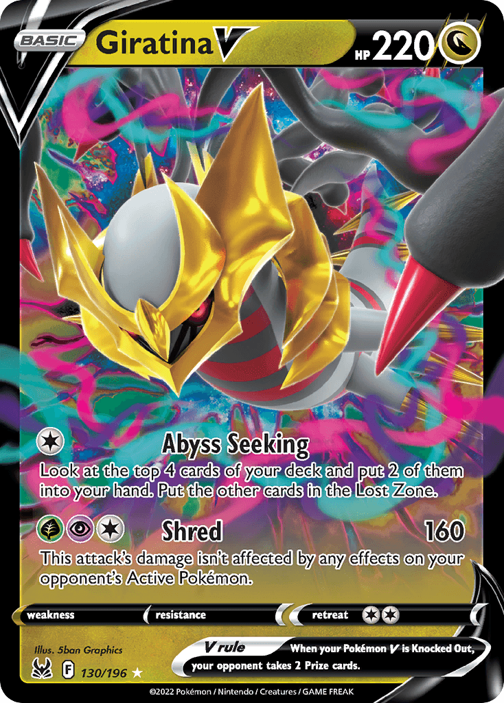Giratina V — Prize Pack Series Cards Pokémon TCG card by 5ban Graphics