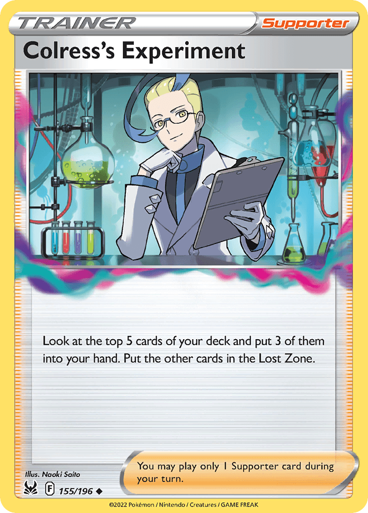 Colress's Experiment (Regional Championships) [Staff] — League & Championship Cards Pokémon TCG card by Naoki Saito