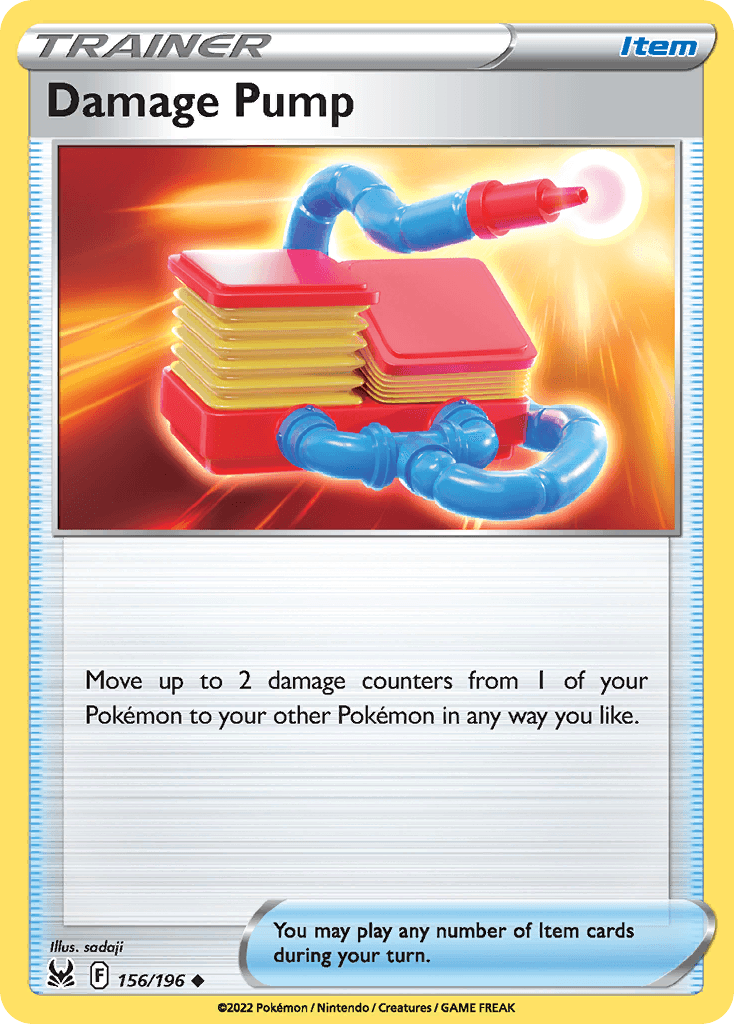 Damage Pump — Prize Pack Series Cards Pokémon TCG card by sadaji