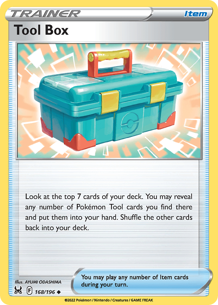 Tool Box — Prize Pack Series Cards Pokémon TCG card by AYUMI ODASHIMA