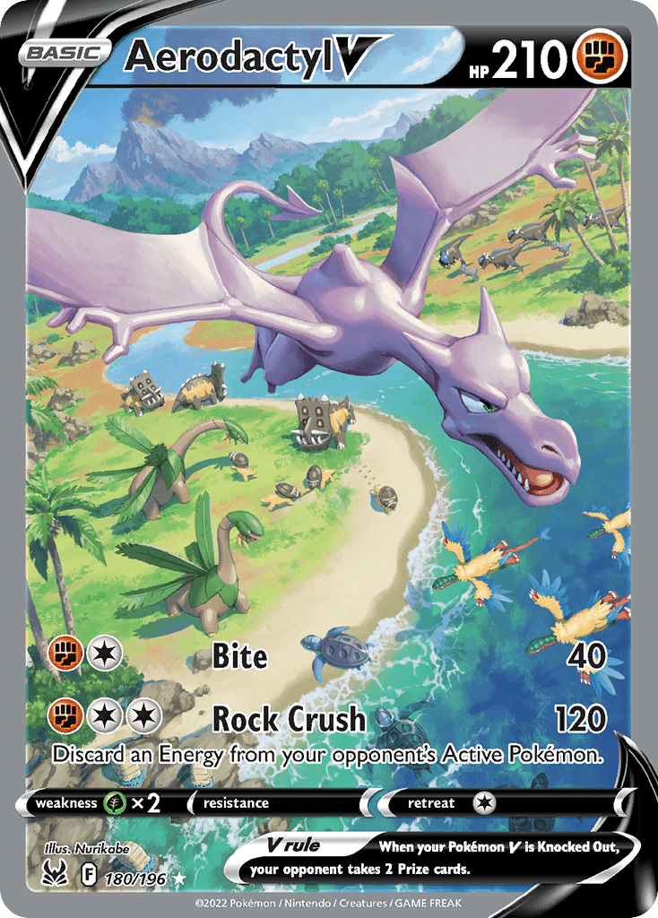 Aerodactyl V (Alternate Full Art) — Pokémon TCG card