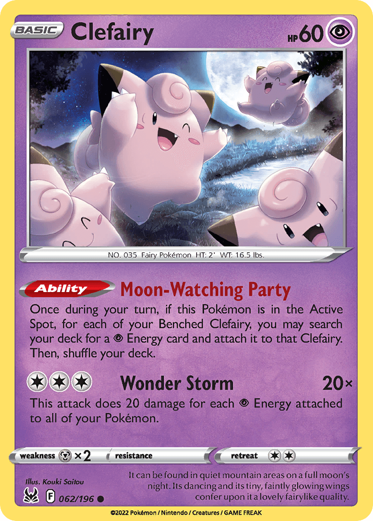 Clefairy — Prize Pack Series Cards Pokémon TCG card by Kouki Saitou