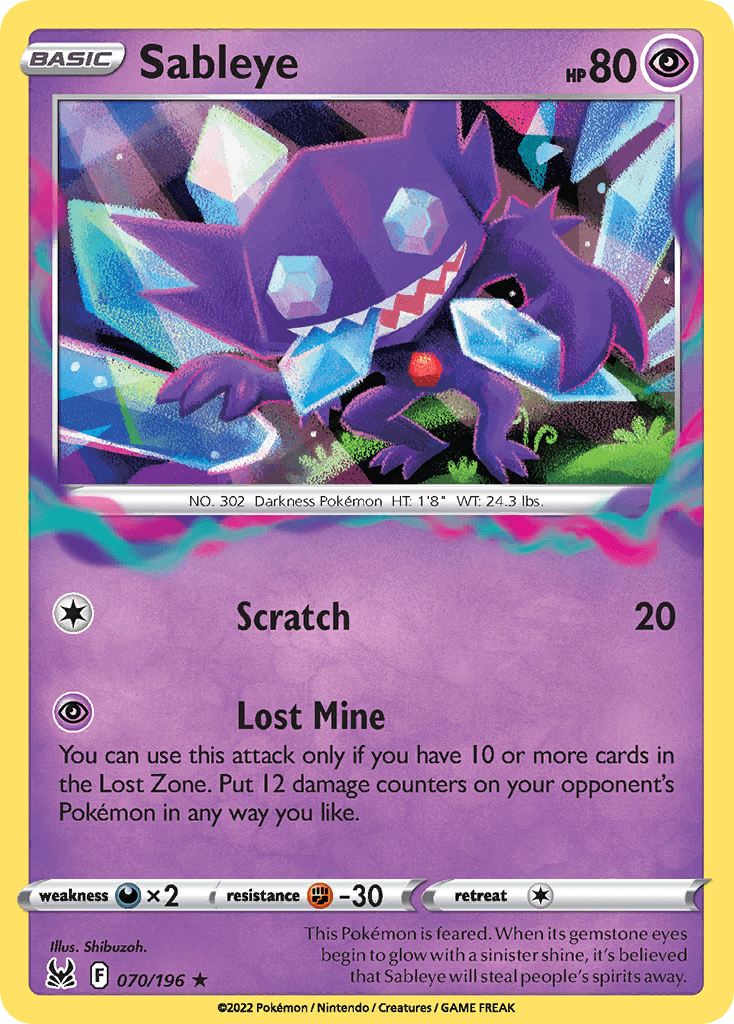 Sableye — Prize Pack Series Cards Pokémon TCG card by Shibuzoh.