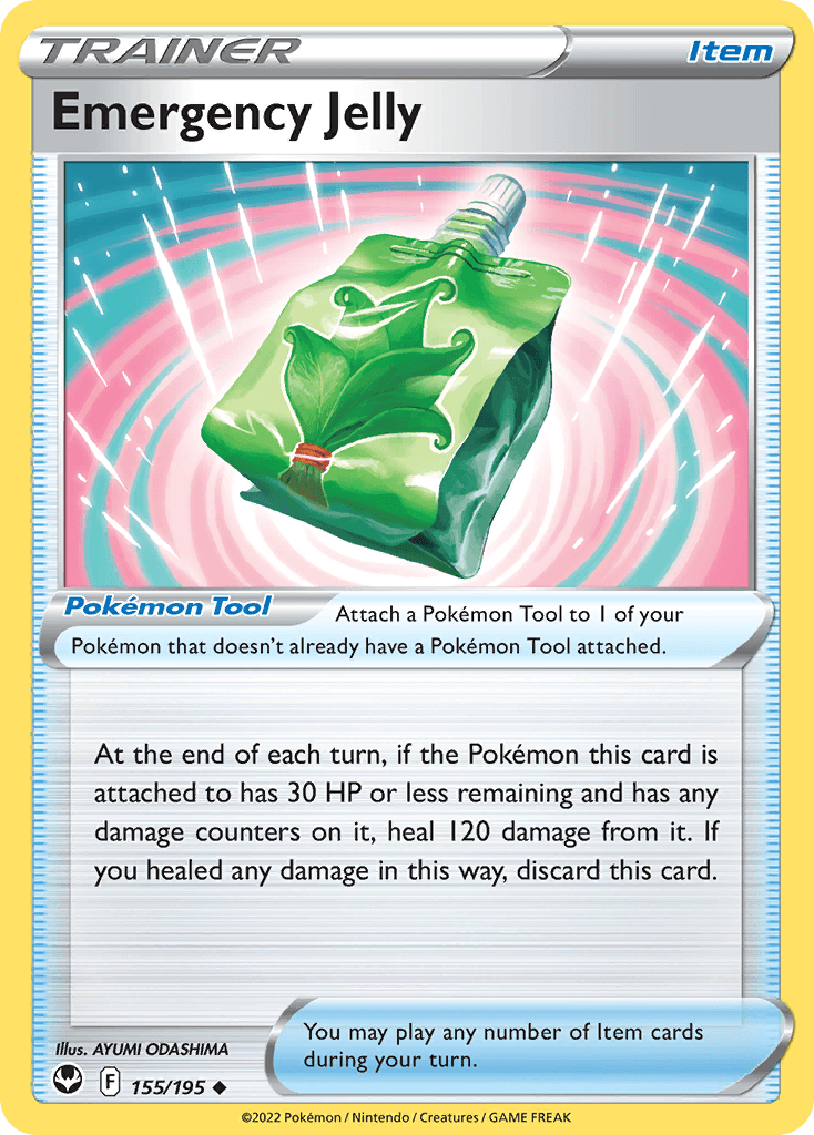 Emergency Jelly — Prize Pack Series Cards Pokémon TCG card by AYUMI ODASHIMA