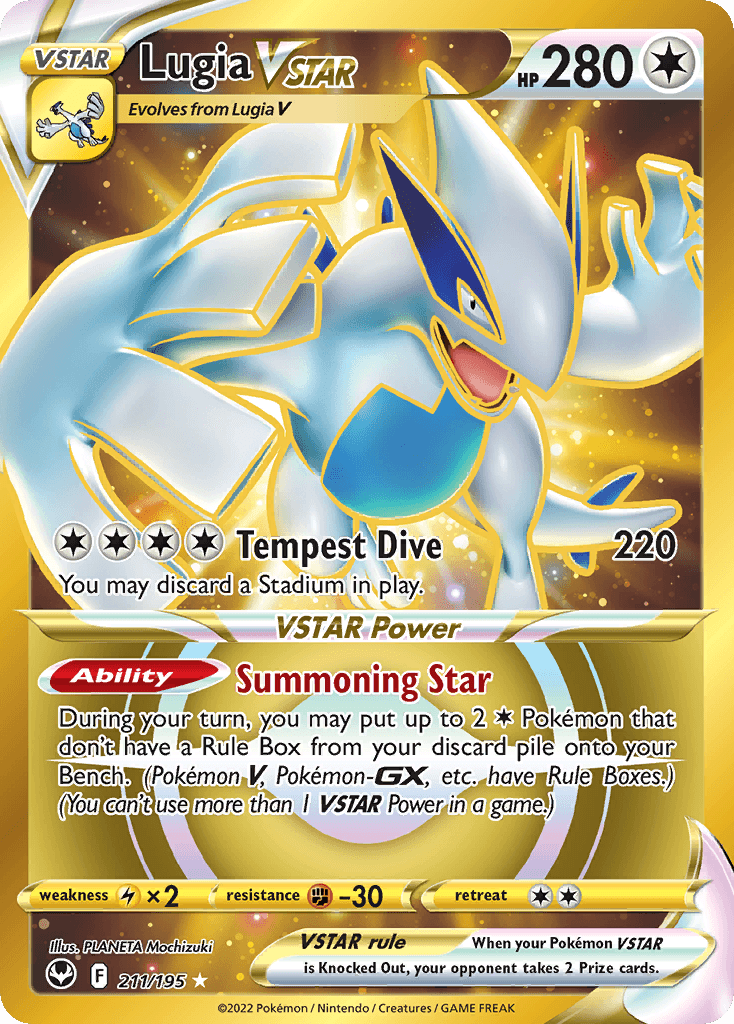 Lugia VSTAR — SWSH12: Silver Tempest