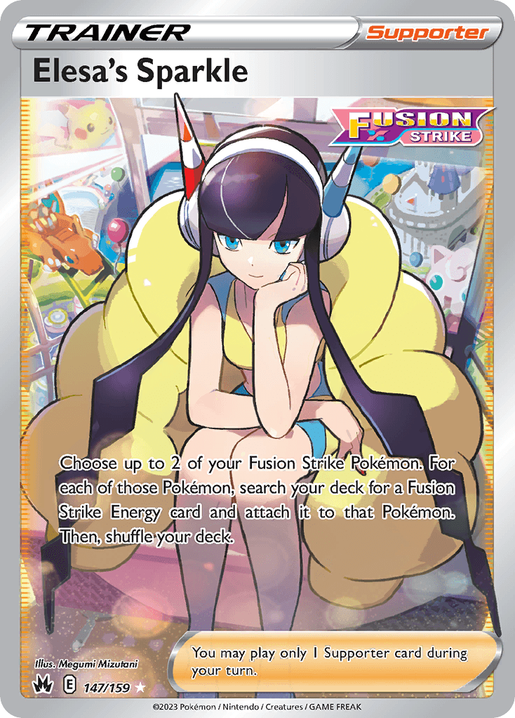 Elesa's Sparkle (Full Art) — Pokémon TCG card