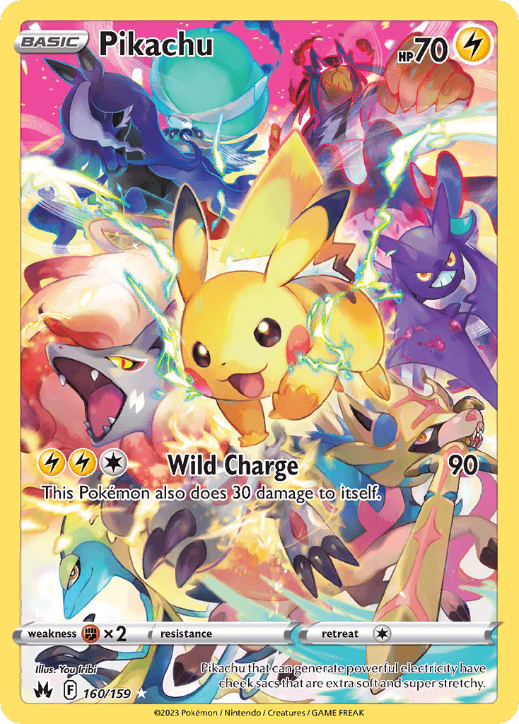 Pikachu (Secret) — Pokémon TCG card