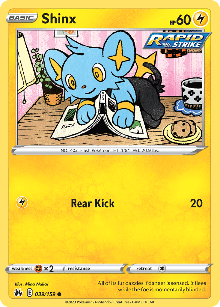 Shinx (39) — Crown Zenith
