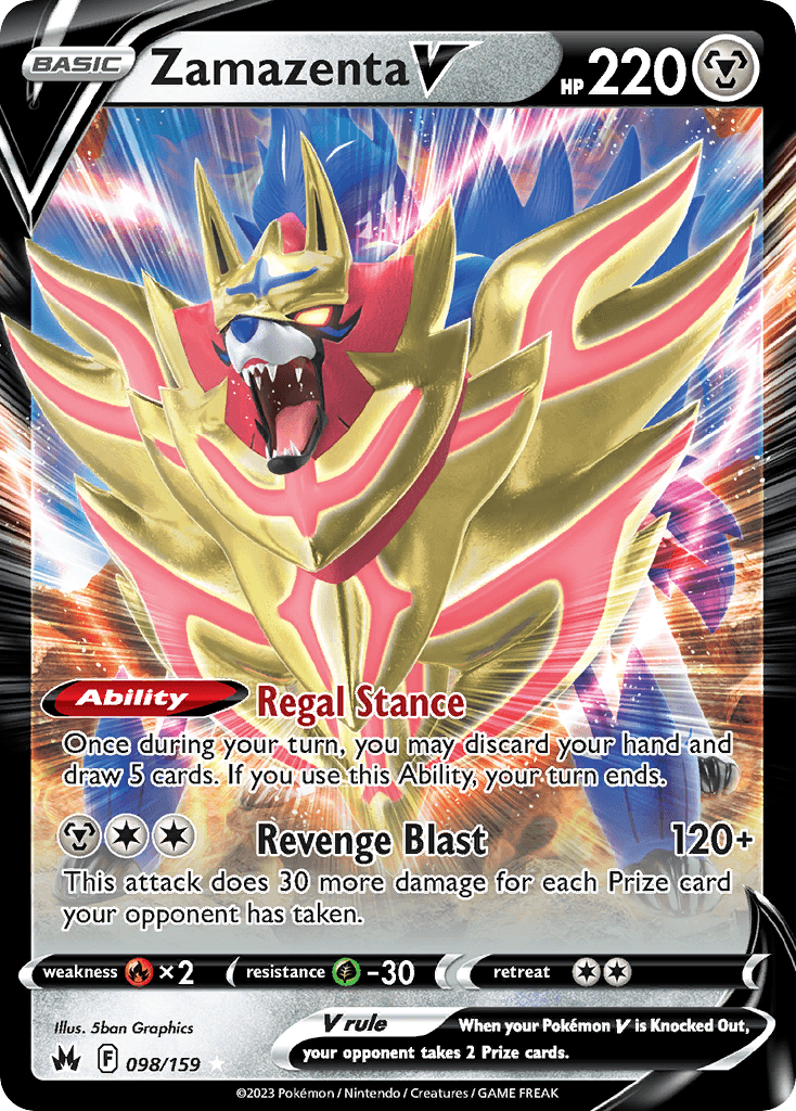 Zamazenta V — Crown Zenith