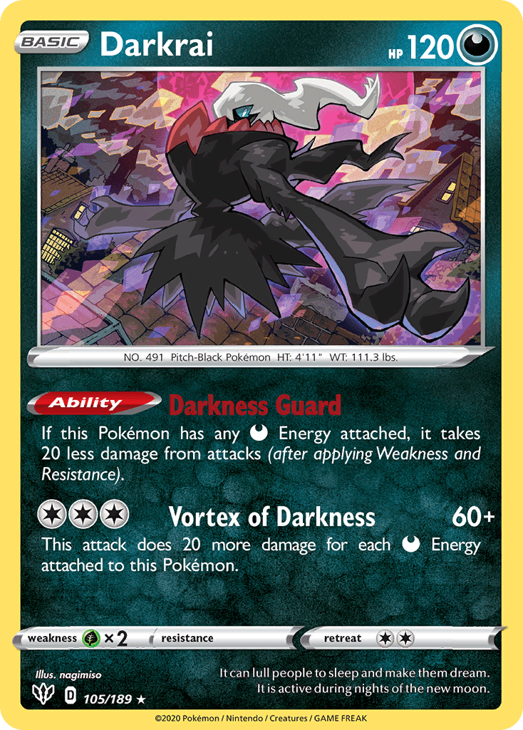 Darkrai - 105/189 — Deck Exclusives