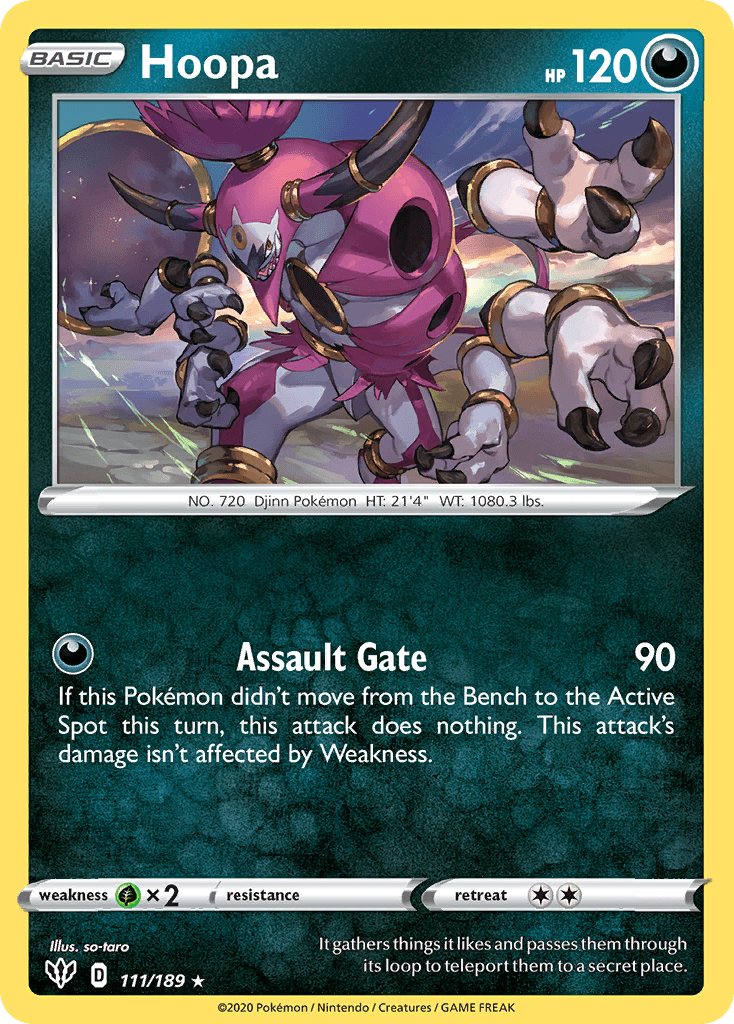 Hoopa — Prize Pack Series Cards Pokémon TCG card by so-taro