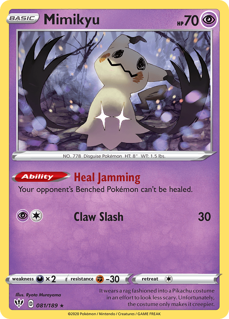 Mimikyu - 081/189 — Miscellaneous Cards & Products