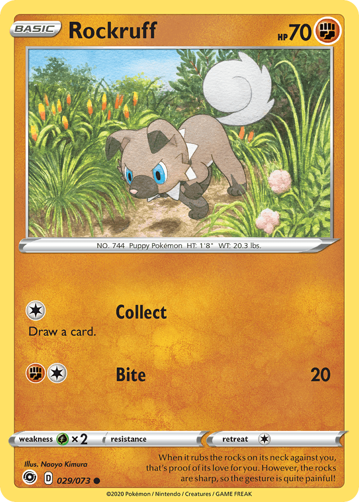 Rockruff (#29) — Pokémon TCG card