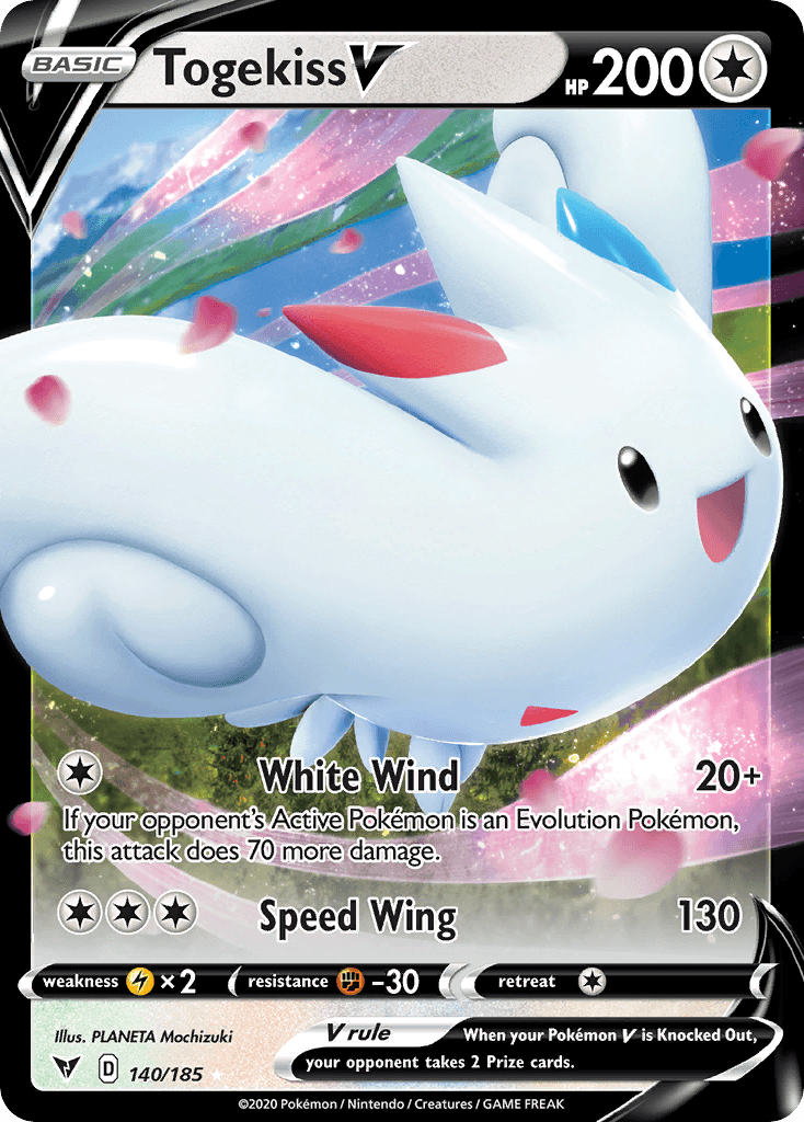 Togekiss V — Prize Pack Series Cards Pokémon TCG card by PLANETA Mochizuki