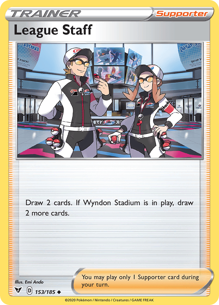 League Staff — Professor Program Promos Pokémon TCG card by Emi Ando