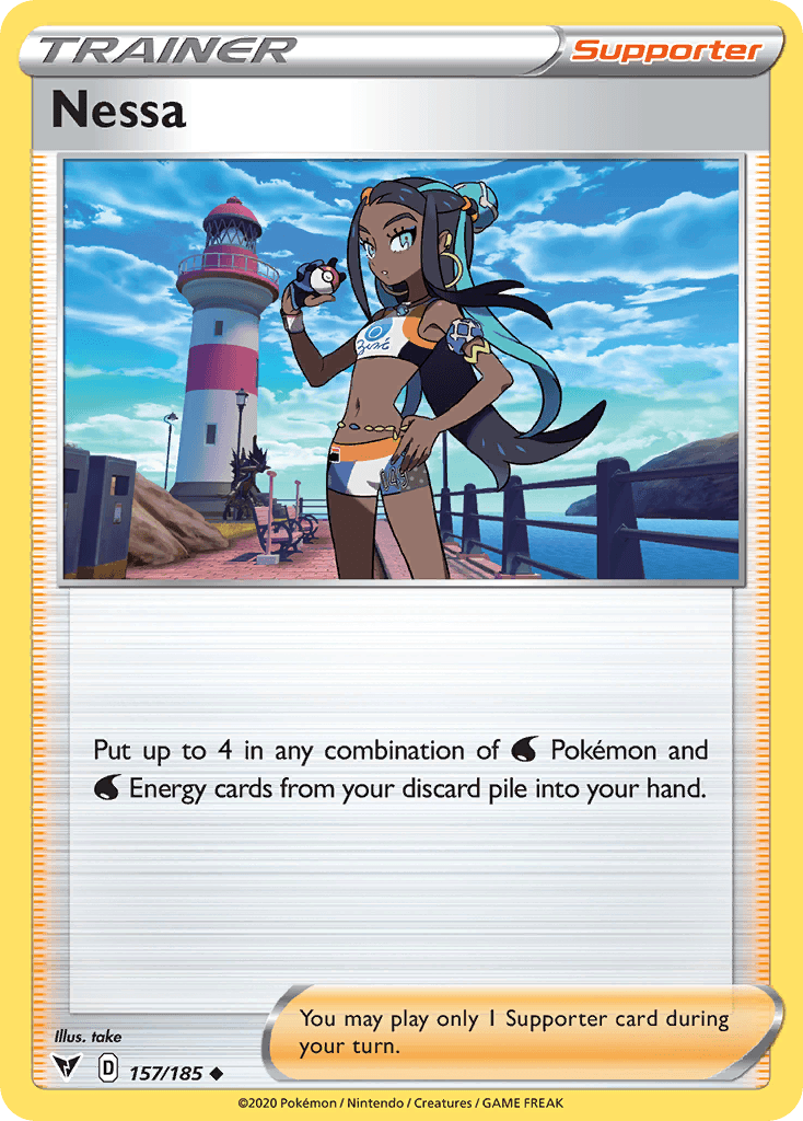 Nessa — Prize Pack Series Cards Pokémon TCG card by take