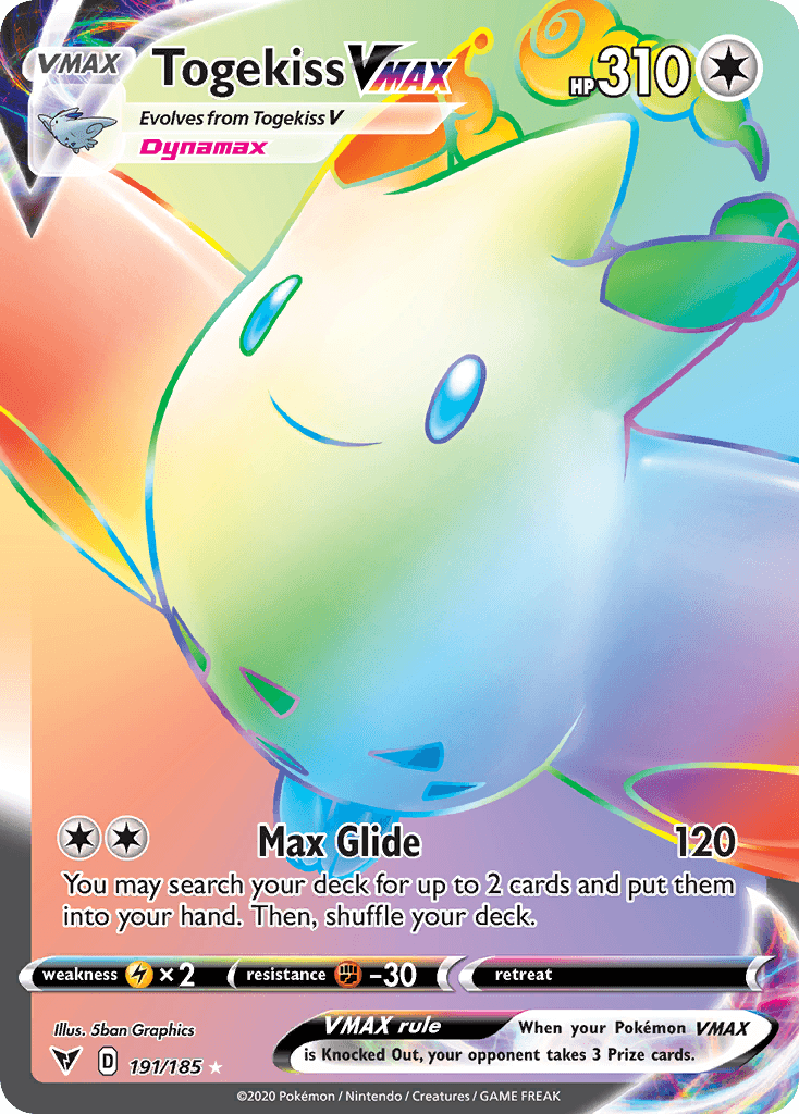 Togekiss VMAX — Pokémon TCG card