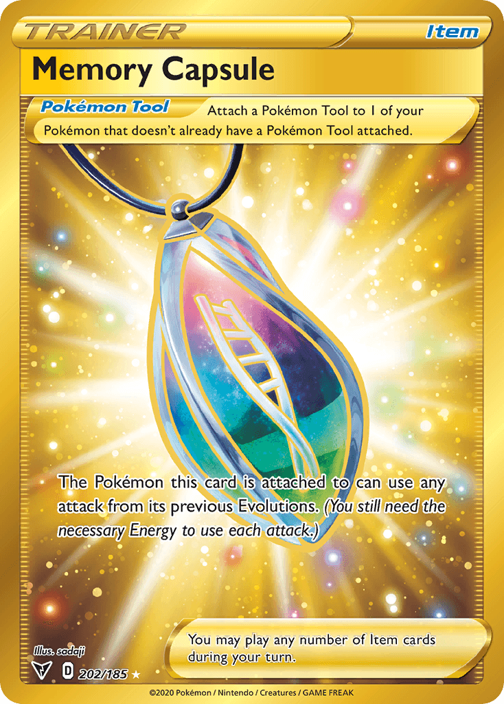Memory Capsule — SWSH04: Vivid Voltage Pokémon TCG card by sadaji