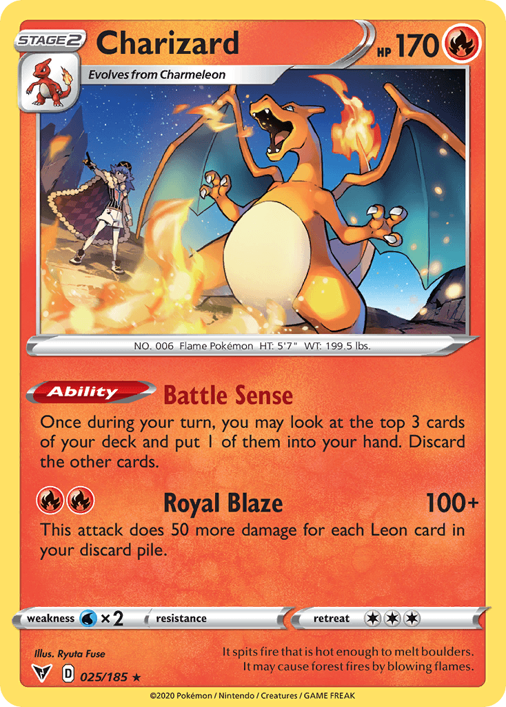 Charizard — Prize Pack Series Cards Pokémon TCG card by Ryuta Fuse