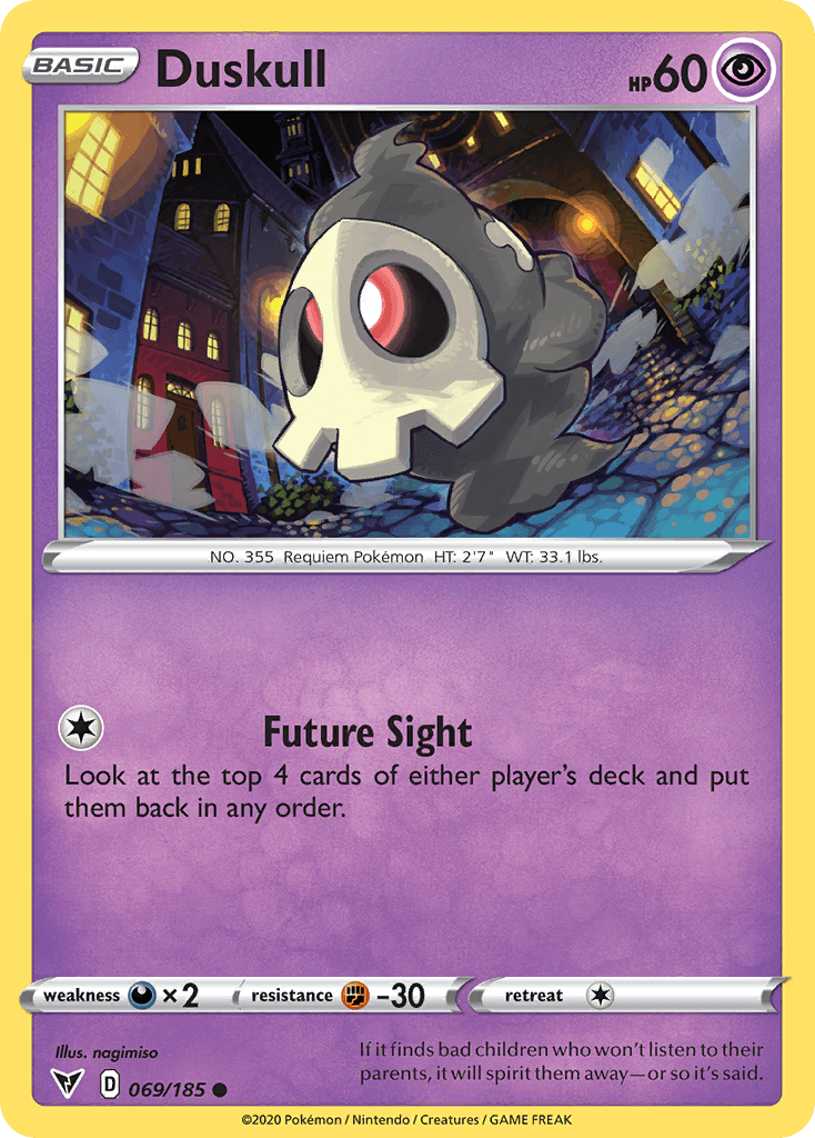 Duskull — Trick or Trade BOOster Bundle 2023 Pokémon TCG card by nagimiso