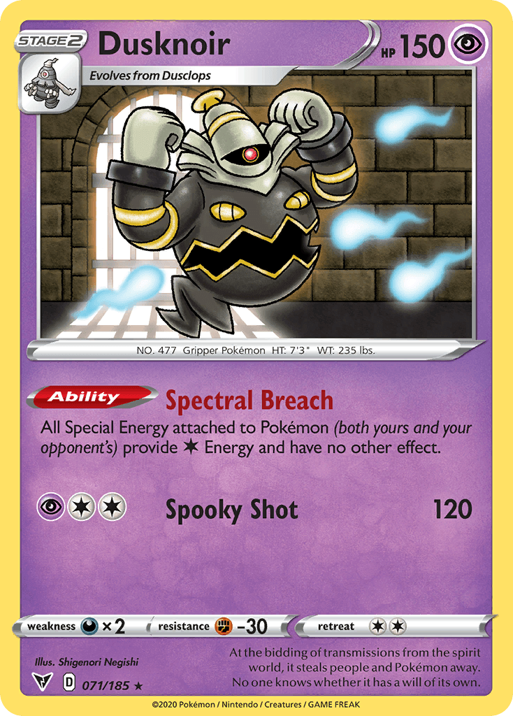 Dusknoir — Trick or Trade BOOster Bundle 2023 Pokémon TCG card by Shigenori Negishi