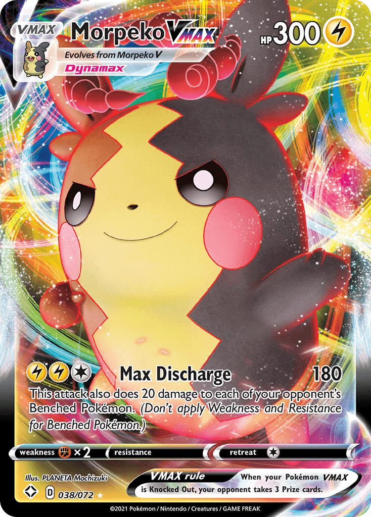 Morpeko VMAX — Pokémon TCG card