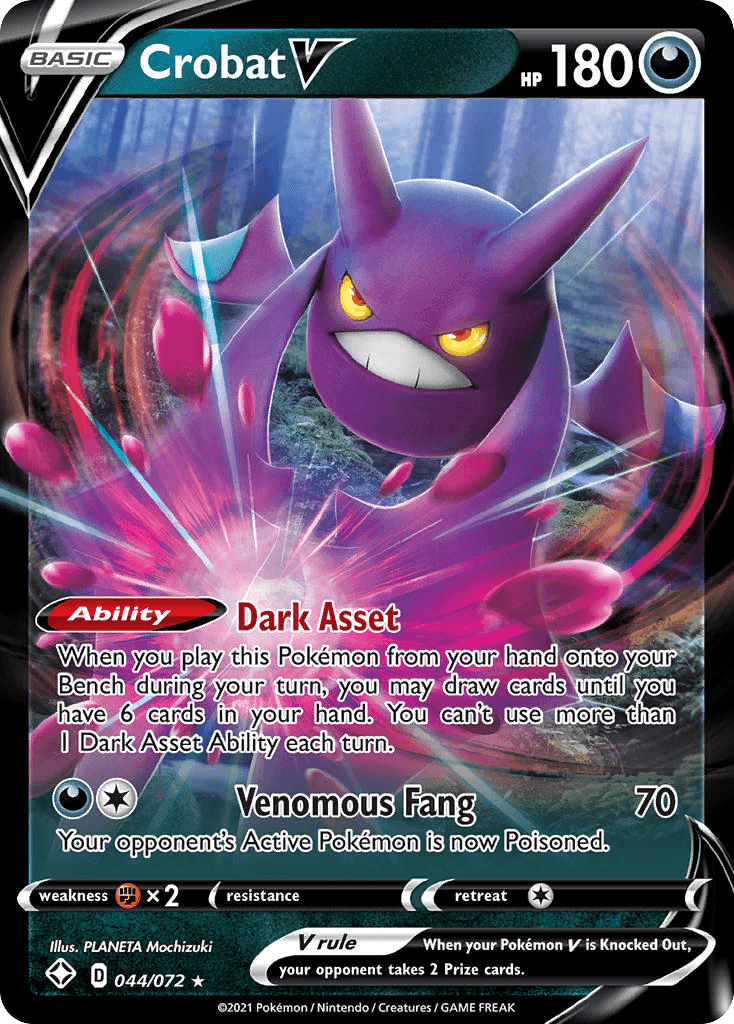 Crobat V — Pokémon TCG card