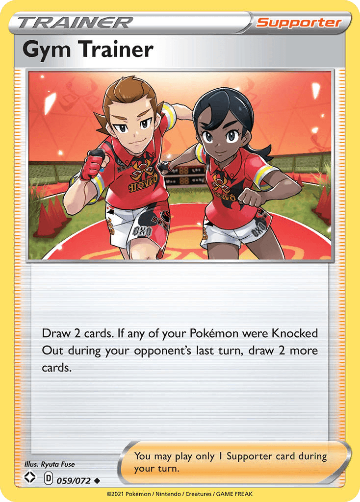 Gym Trainer (2022) — Professor Program Promos Pokémon TCG card by Ryuta Fuse