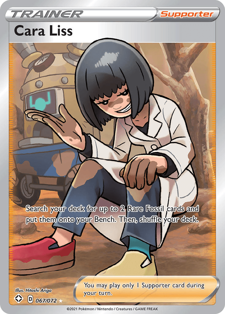Cara Liss — Shining Fates Pokémon TCG card by Hitoshi Ariga