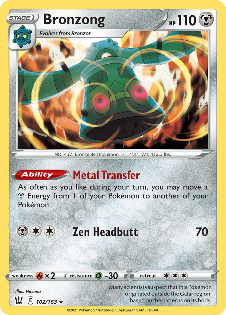 Bronzong — Prize Pack Series Cards Pokémon TCG card by Hasuno