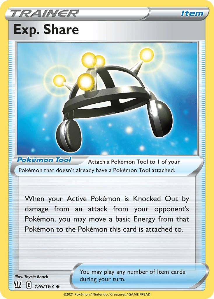 Exp. Share — Prize Pack Series Cards Pokémon TCG card by Toyste Beach
