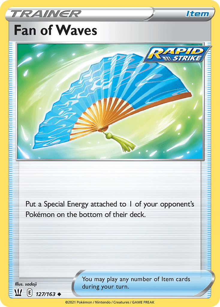 Fan of Waves — Prize Pack Series Cards Pokémon TCG card by sadaji