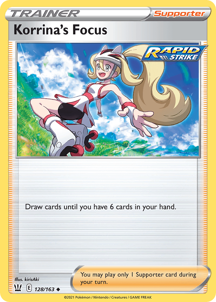 Korrina's Focus — Prize Pack Series Cards Pokémon TCG card by kirisAki