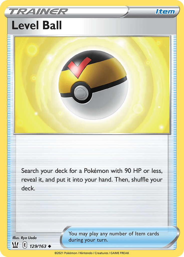 Level Ball — Prize Pack Series Cards Pokémon TCG card by Ryo Ueda