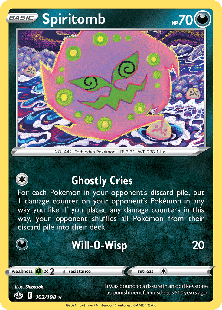 Spiritomb — Prize Pack Series Cards Pokémon TCG card by Shibuzoh.