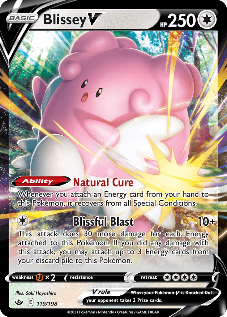 Blissey V — Prize Pack Series Cards Pokémon TCG card by Saki Hayashiro