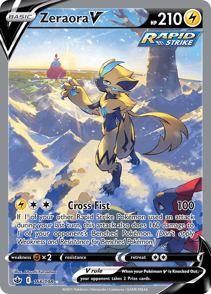 Zeraora V (Alternate Full Art) — Pokémon TCG card
