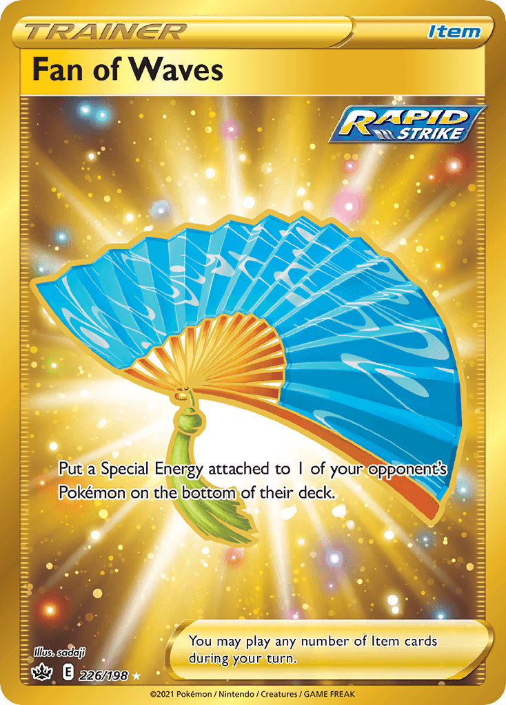 Fan of Waves — SWSH06: Chilling Reign Pokémon TCG card by sadaji