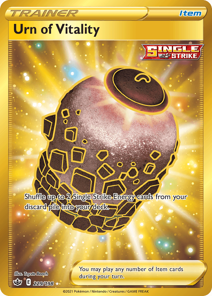 Urn of Vitality — SWSH06: Chilling Reign Pokémon TCG card by Toyste Beach
