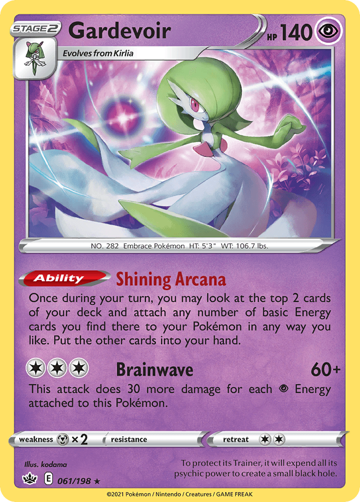Gardevoir — Prize Pack Series Cards Pokémon TCG card by kodama